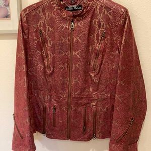 Pamela McCoy leather jackets size large petite